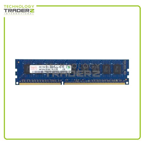 LOT OF 4 HMT325U7BFR8A-H9 Hynix 2GB PC3L-10600E DDR3-1333MHz ECC 1Rx8 ...