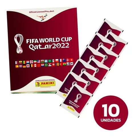 Lbum Copa Do Mundo Qatar Capa Brochura Figurinhas Mercadolivre