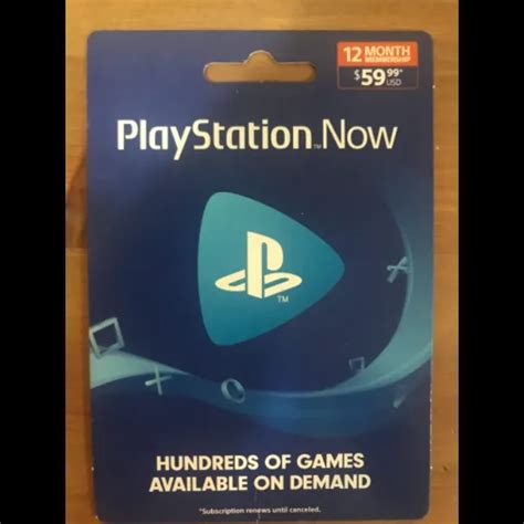 Playstation Now Card Playstation Store Gift Cards Gameflip