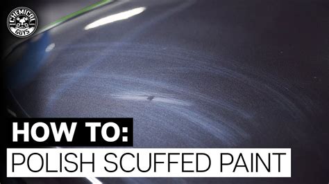 How To Use A One Step Polish To Remove Scuffs Swirls Scratches