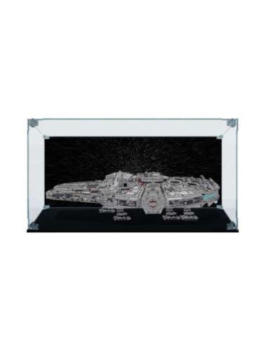 Vitrine Aus Plexiglas F R Lego Millennium Falcon