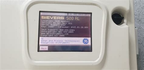 GE Sievers 500 RL On Line Total Organic Carbon TOC Analyzer With Usb