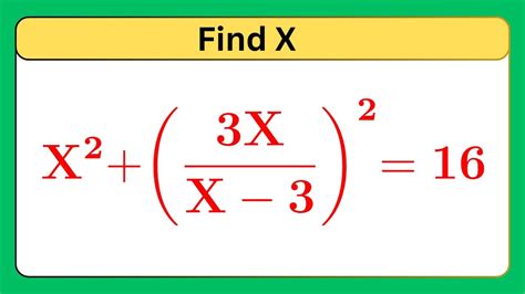 Nice Algebra Math Simplification Math Olympiad Find The Value Of X