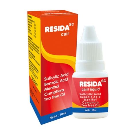 Jual Resida Cair 10ml Obat Panu Kadas Kurap Kutu Air Shopee Indonesia