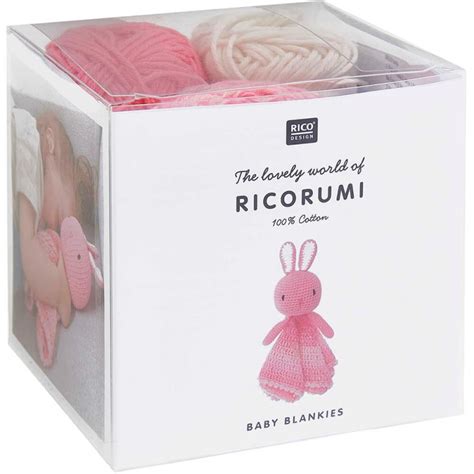 Rabbit Crochet Doudou Kit Rico Design