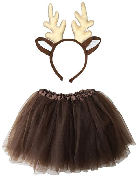 Deer or Reindeer Antlers Costume Boutique Tutu Skirt - Etsy