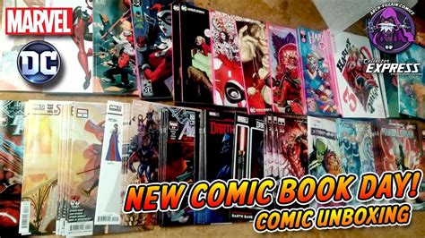 New Comic Book Day Marvel Dc Comics Unboxing September