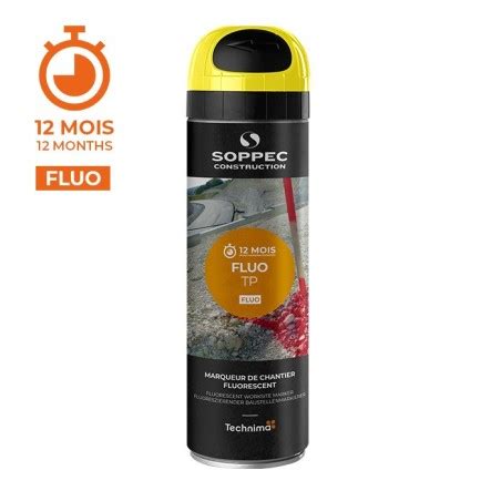 Fluo Tp Highly Fluorescent Marking Spray Paint Soppec Technima