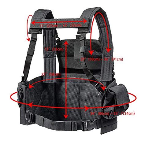 Gxywan Tactical Cs Field Vest Paintball Training Air Gun Super Light