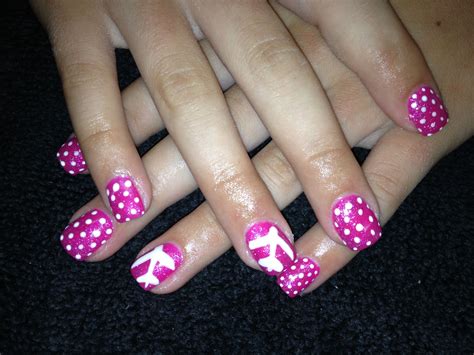 Airplane nail art | Nails, Nail art, Beauty