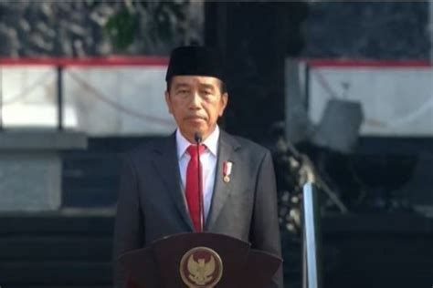 Jokowi Pimpin Upacara Hari Kesaktian Pancasila Di Lubang Bua