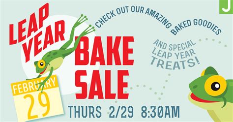 Leap Year Bake Sale Ij And Jeanné Wagner Jewish Community Center