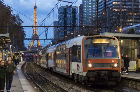 Wallpaper City Evening Train Station France Paris Tram