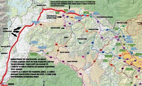 Jackson Hole Trail Map