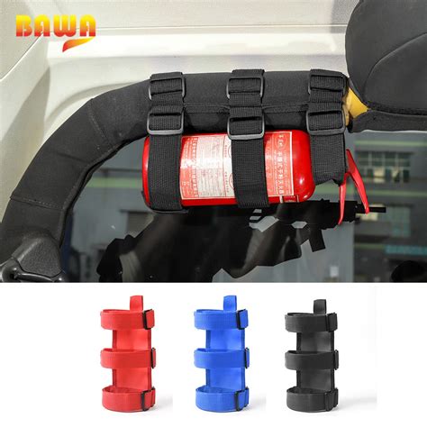 Bawa Fire Extinguisher Holder Adjustable Extinguisher Mount Strap For