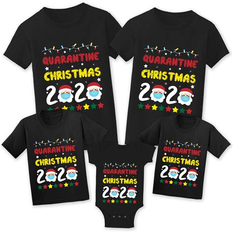 Christmas Shirts for Family - Funny 2020 Christmas Tshirt for Matching ...