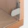 Glass Door Hinge Semi Circular Opening Angle 180 Inset Mounting