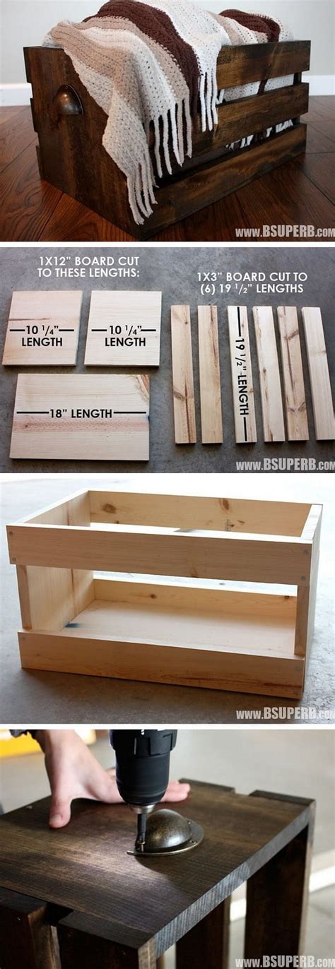 15 Brilliant DIY Crafts You Can Make with Wood Crates