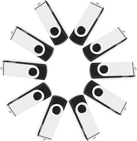 10 Pack 16GB USB Flash Drive Bulk Pack, Bulk USB 2.0 Flash Drives Thumb