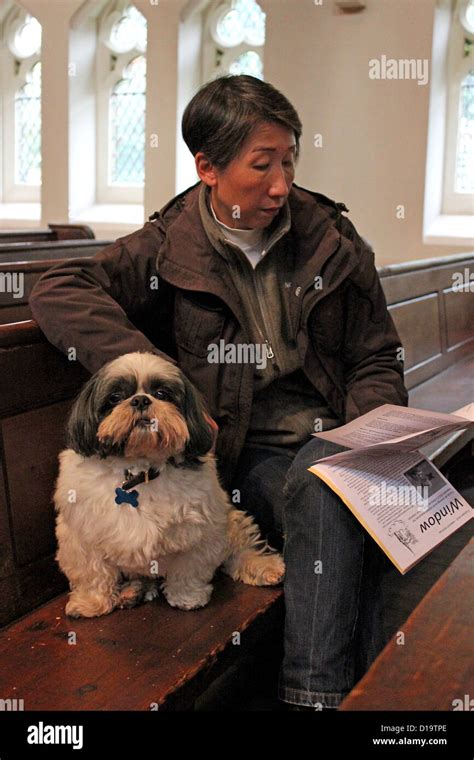 Pet blessing ceremony in church. SE London Stock Photo - Alamy