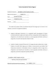 Cancelaci N Seguros Pdf Carta Cancelaci N Futuro Seguro Romero