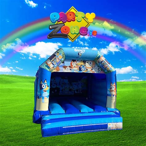 Bluey Bouncy Castle Best Softplay Hire Sales Service In Dublin