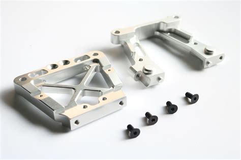 Cnc Aluminum Alloy Rear Bulkhead Set Fits Hpi Baja B Ss T Rovan