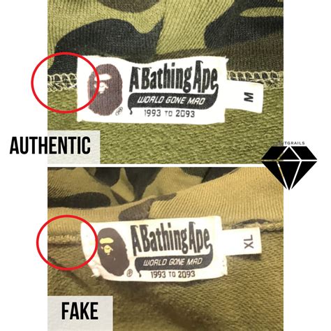 How to spot a fake Bape Shark hoodie | Bape Hoodie Real vs Fake – LegitGrails