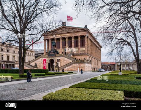 Alte Nationalgalerie Old National Gallery Exterior And Garden On