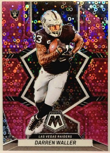 2022 Panini Mosaic No Huddle Pink Mosaic Prizm 117 Darren Waller 20