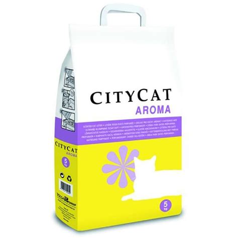 Liti Re Pour Chat Liti Re Absorbante Parfum E City Cat 5 Kg Pcitycar005K01