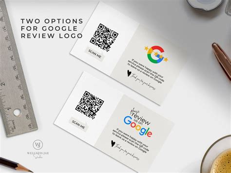 Editable Appointment Reminder Card Google Review Business Card With Qr