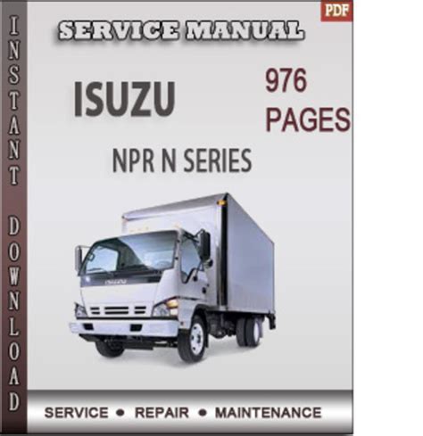 Isuzu Npr Owners Manual