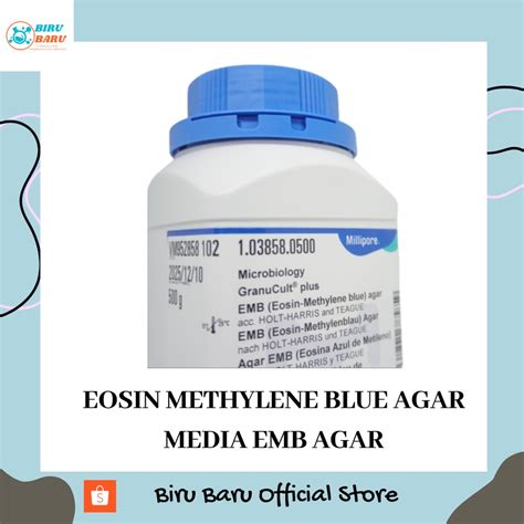 Jual Eosin Methylene Blue Agar Media Emb Agar Gram Mikrobiologi