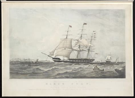 Digital Collections Pictures The Celebrated Clipper Ship Marco Polo