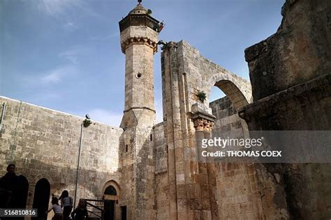 Great Mosque Of Nablus Photos And Premium High Res Pictures Getty Images