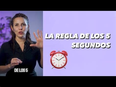 Si Queres Saber Sobre La Regla De Los Segundos Te Recomiendo Que Veas