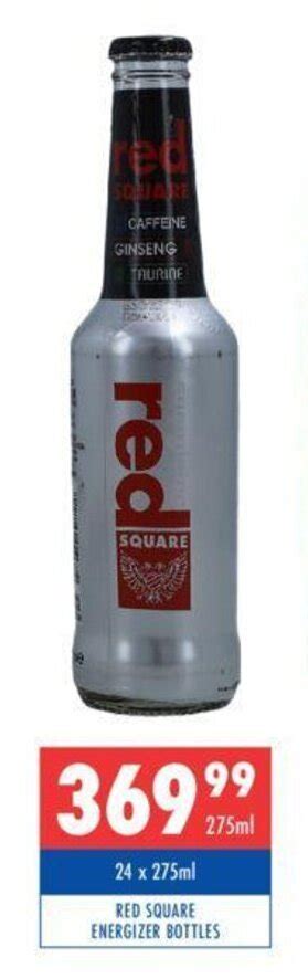 Red Square Energizer Bottles 275ml Offer At Ultra Liquors