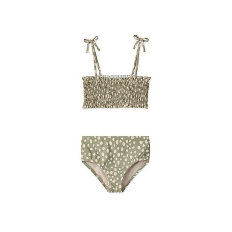 Mikaela Bikini Set Leo Spots Tea Liewood Nordichaus Ch