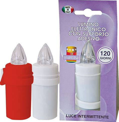 Reginato Fratelli Store LUMINO PILE C SUPPORTO ADESIVO 120GG