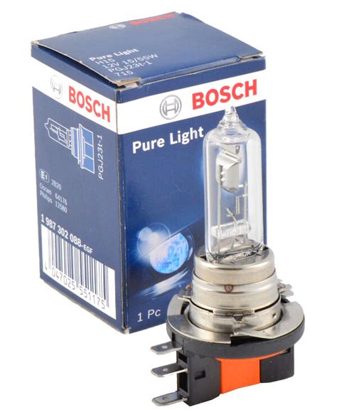 Bosch Галогенная лампа H15 15/55W 12V Pure Light 1987302088 купить от ...