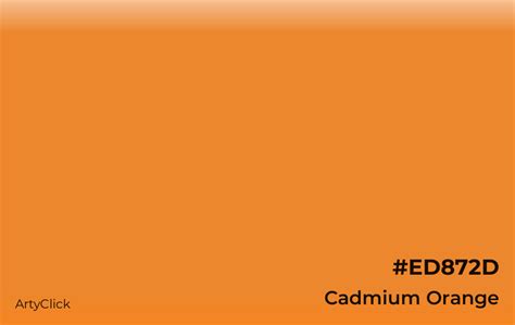 Cadmium Orange Color | ArtyClick