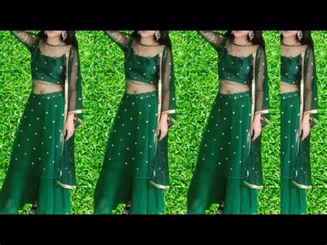 Net Ki Deaigner Kurti Ki Cutting And Stitching Deaigner Neck Bahut Hi