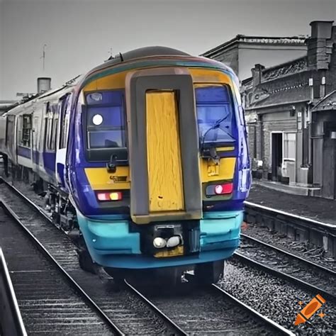 Class 377 Train In Scotrail Livery