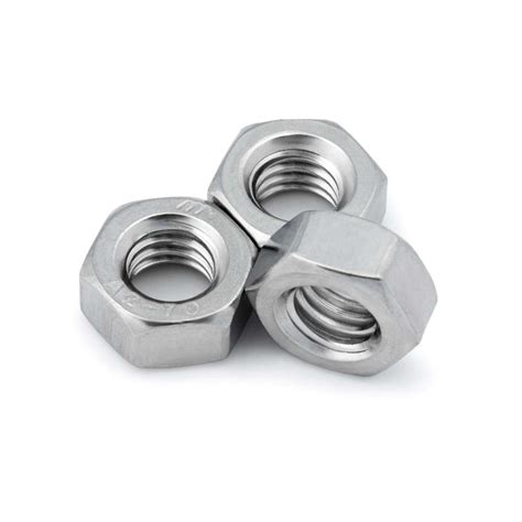 M10 Hexagon Full Nut A2 Stainless Steel Ooznest