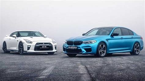 Bmw M Competition Races Nissan Gt R For Drag Supremacy