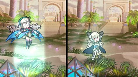 FEH F Corrin Azura Resplendent And Base Skins Animations