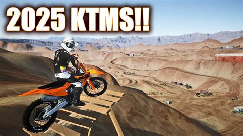 Riding The All New Ktms So Sick Mx Bikes Youtube