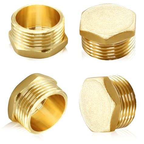pcs garden hose cap brass garden hose plug faucet cap outdoor faucet