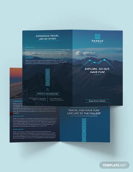 Travel Agency Brochure - 14+ Examples, Word, pages, Photoshop